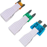 Juego De Fusibles Para Coche De Medio Tamaño Perfil 50/100/300PCS Tipo Hoja 2-40A Accesorios Con Caja Clip Para Auto Y Camión - details 10