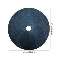 Anillo De Mulch Para Árboles No Tejido Barriera Antidesbarrapados Protector Mat Cubierta De Plantas Control De Malas Hierbas Jardinería 15cm-82cm - details 11