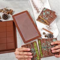 Molde De Chocolate En Barra De Silicona Para Hornear Y Pastelería De Grado Alimenticio Multipropósito Grande Para Cocina Y Repostería - details 2