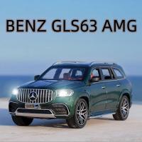 Mercedes Benz GLS63 AMG Modelo De Coche De Aleación 1:24 SUV Simulación Con Sonido Y Luz Juguete Para Niños Regalos Sin Batería Material Plástico - details 0