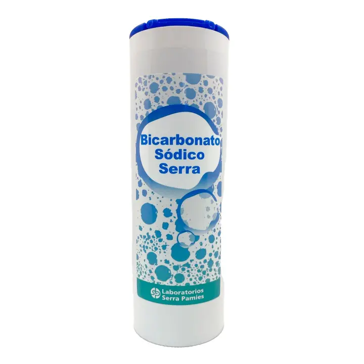 Bicarbonato sódico Serra 700 gramos - Vit Ol Amin Bicarbonato ayuda a aliviar la acidez y pesadez de estómago (Pirosis). También es un aliado perfecto en cocina y repostería y puede utilizarse para limpieza de plata, etc. - 1