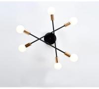 Lámpara Colgante Minimalista Nórdica LED Para Habitaciones Y Salones En Negro Y Oro Decoración De Iluminación De Alta Calidad - details 11