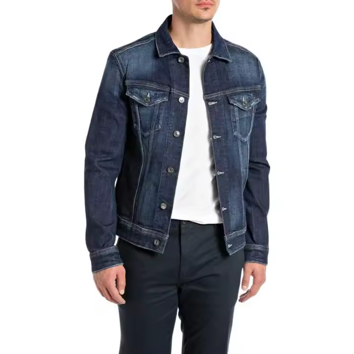 Replay Chaqueta Vaquera Mv842j.000.141706 Azul - 1