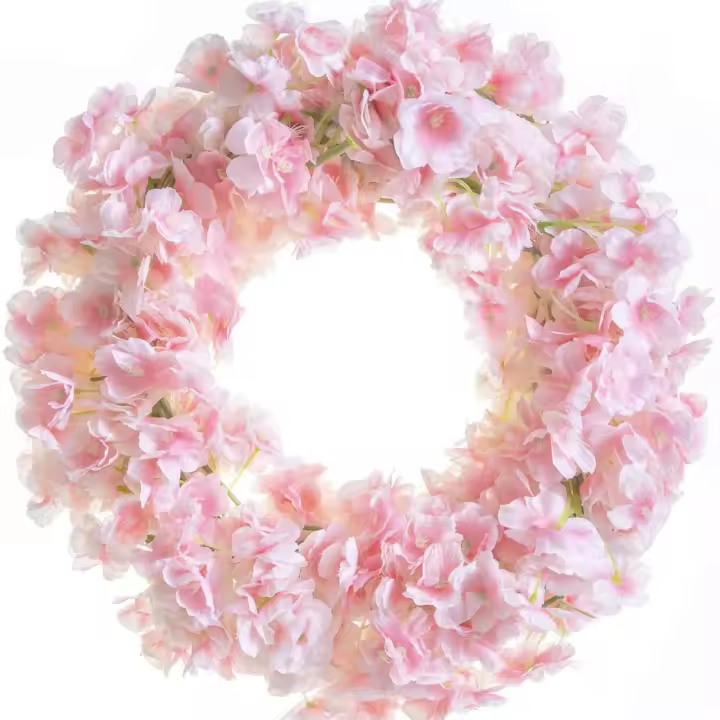 Arco De Rosas Artificiales De Sакura 180CM Para Boda Decoración De Jardín Fiesta En Casa Navidad Falsa Seda Plantas Para Scrapbook - 1