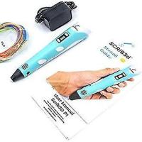 3d Printing Pen With Display Includes 3d Pen, 3 Starter Colors Of Pla Filament, Stencil Book  Projec - details 6