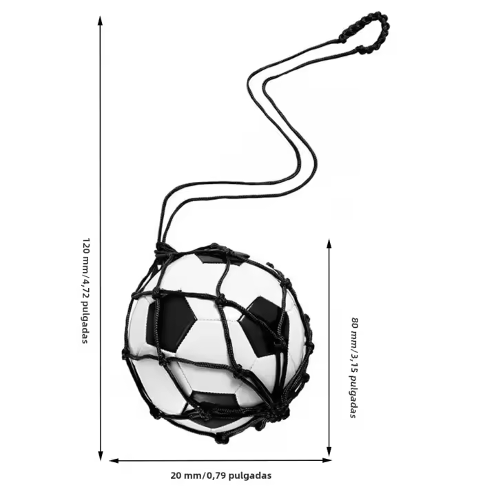 Cinturón De Entrenamiento De Fútbol Para Adultos Y Niños Entrenador De Tiro Al Portero De Bola De Fútbol Material De Poliéster - 1