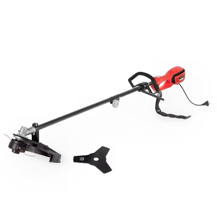GREENCUT GGT1200C - Desbrozadora eléctrica con cable, 1200W, 230V, doble corte hilo 2 mm, ancho corte 35cm - 1