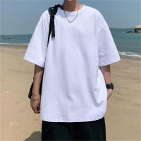 Camiseta De Poliéster Sólido Para Hombres Camiseta Casual De Polyester Basic Oversized Tops Calidad Unisex Camisetas Cortas De Verano Ropa Para Hombres - details 1