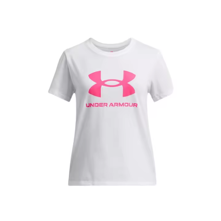 Under Armour - Big Logo 1389756_100 - Camiseta De Manga Corta De Secado Rápido - Niña - 1