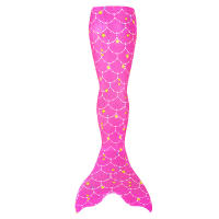 3PCS Traje De Sirena Para Niñas Traje De Baño Princesa Conjunto De Natación Polyester Elastane Estilo Mermaid Summer Swimable - details 4