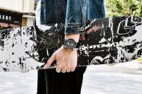 Reloj De Pulsera Deportivo Multifuncional Para Hombre BENYAR 2023 Cronógrafo De Cuarzo Resistente Al Agua 30M Con Manos Luminosas Y Calendario Completo Material De Correa De Cuero - details 21