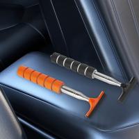 Limpia Espejo Retrovisor De Acero Inoxidable Limpia Vidrio Despega Niebla Cuchilla De Limpieza Para Coche Telescópica - details 0