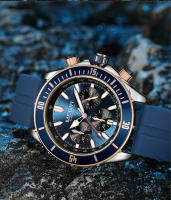Reloj De Pulsera Deportivo Para Hombre MEGIR Lujo Negocios Caso Grande Luminoso Cronógrafo Resistente Al Agua Con Fecha - details 10