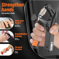 Aguja De Fuerza De Mano Con Contador De Ajuste 10-120kg Ejercitador De Muñeca Y Brazo Expansor De Dedos Para Bodybuilding Entrenamiento De Músculos De Los Brazos Y Manos - details 1