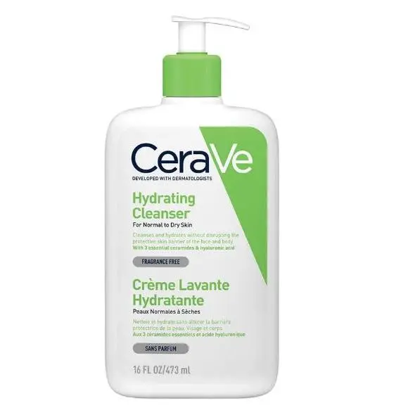 CERAVE LIMPIADORA HIDRATANTE PIEL NORMAL A SECA 473 ML - 1