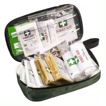 BOTIQUÍN DE MANO K16    Perfecto para coche, moto, baño, cocina,... - 1