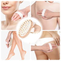 Cepillo De Masaje Para El Cuerpo Anti Celulitis De Madera Con Almohadilla De Masaje Españo Para El Cabello Y Escalpelo Eliminador De Piel Muerta Herramienta De Spa Essencial - details 7