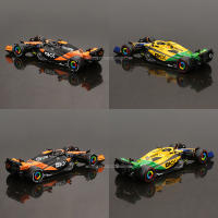 Modelo De Coche De F1 Bburago 1:43 McLaren Mcl38 Gran Premio De Mónaco Lando Norris #4 Y #81 Aleación De Metal Para Juguetes Y Regalos - details 8