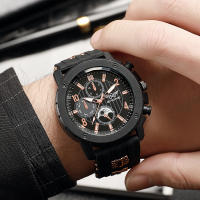 Reloj De Cuarzo Para Hombre Moda Con Correa De Silicona Deportivo Casual Regalo Ideal Para Exteriores Sin Resistencia Al Agua - details 2