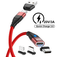Cable De Carga Rápida PD 60W Magnético USB C a Tipo C Para Huawei MacBook Juego De Altas Velocidades Con Cable De Datos - details 10