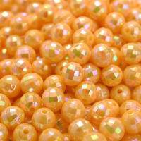 Talares Acrílicos Redondos Facetados AB Color 6mm 8mm 100/200 Piezas Para Fabricación De Joyas Pulseras Collares Hechas a Mano - details 9