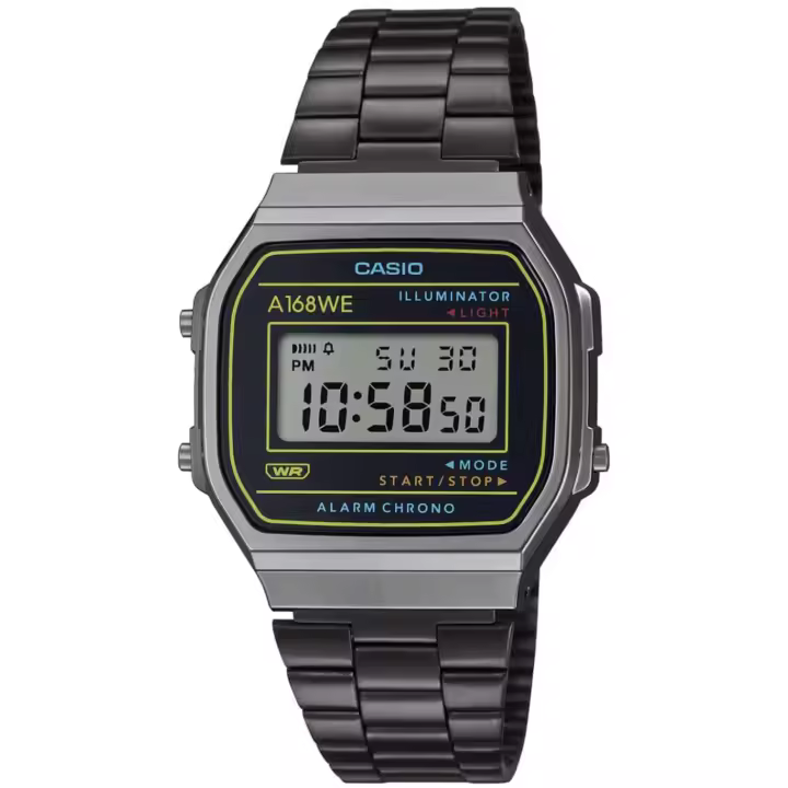 Casio Reloj Vintage A168WEHB-1AEF Hombre Acero Inoxidable - 1
