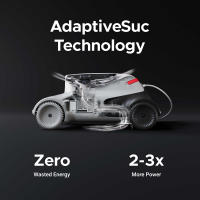 Aspiradora Robótica Inalámbrica para Piscina Genkinno P2, Succión de 70W, Tiempo de Funcionamiento de 120 Minutos, Planificación de Ruta AdaptiveNav, Tecnología AdaptiveSuc, Control Remoto por Aplicación, para Piscinas Planas Sobre/Enterradas - Blanco - details 1