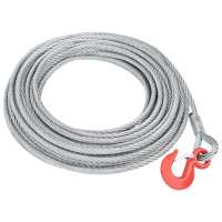 vidaXL Cuerda de Cable 20 m Cabrestante Ascensor Alambre Polipasto Capacidad 800 kg, 1600 kg, 3200 kg - details 1