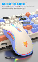 Teclado Y Ratón USB K820 Iluminados Para Juego Ergonómicos Con Funciones Multimedia Para Oficina Y Hogar Compatible Con Laptop Y Desktop Para Hombres Y Mujeres - details 16