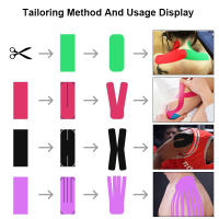 Cinta De Kinesiología Impermeable Para Deportes Protección Muscular Recuperación Alivio Del Dolor Tenis Gimnasio - details 3