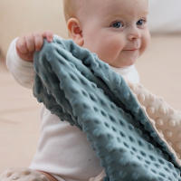 Manta de bebé de lana cálida, colcha infantil, ropa de cama, envoltura envolvente, cochecito suave para recién nacido, funda para dormir, cómoda manta gruesa lavable - details 3