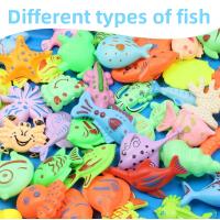 Juguete De Pesca Magnética Inflable Para Niños Piscina De Peces Juego De Colaboración Padre E Hijo Desarrollo De Habilidades Explorativas Multijugador - details 1