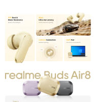 realme buds Air 8 Bluetooth earthone, 55db canceló de ruido, ip55,58 hours of playback, con Al asistente - details 9