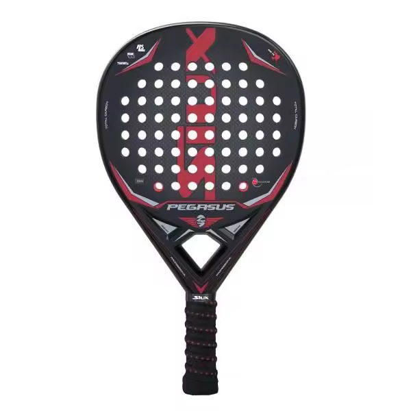 pala de padel Siux Pegasus 3k overgrip y protector de regalo - 1