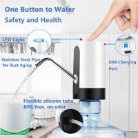 Dispensador De Agua Portátil Eléctrico USB Con Bomba Para Botellas Y Frascos Recargable Universal Adecuado Para Uso Doméstico Y Viajes - details 2