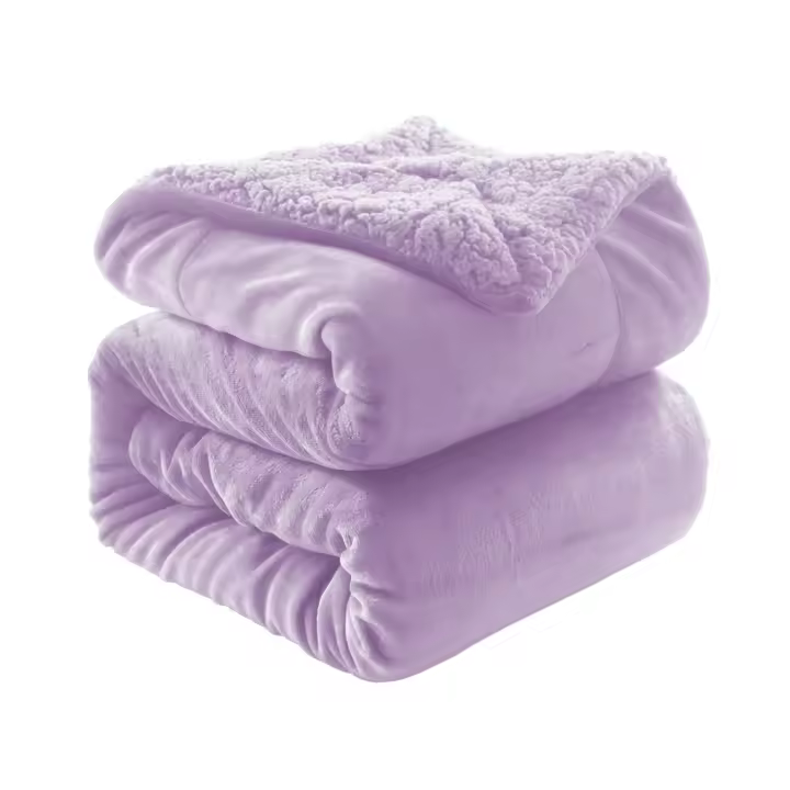 GREATOYAR Manta de Franela y Borreguillo para Cama y Sofá, Manta Borreguillo de Premium Microfiber Polyester, Manta Reversible, Suave y Cómoda, Cálida y Esponjosa, Invierno y Otoño - 1