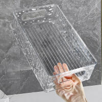 Caja De Almacenamiento De Cosméticos Transparente Organizador De Maquillaje De Lujo Para Baño Caja De Belleza Skincear - details 1