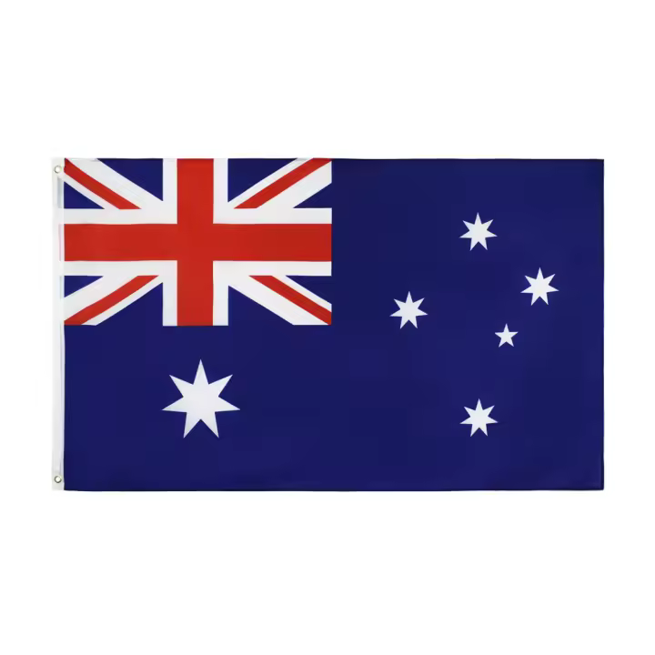 Bandera De Australia 90X150 Cm Material Poliéster Estilo Colgante Decoración Para Exteriores Y Eventos Origin Mainland China - 1