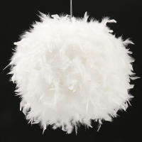 Lámpara De Pluma Moderna LED Para Decoración De Habitación Y Sala De Exhibición Iluminación Blanca Para Bodas Y Casas - details 3