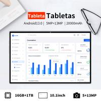 Nuevo original 2025 5G 10.1 pulgadas 16GB Ram 1tb ROM 20000 ma Android 13.0 14 núcleo Bluetooth WiFi Network HD gift Promotion Office Games Learning GPS delivery keyboard Furniture Bluetooth auriculares - details 2