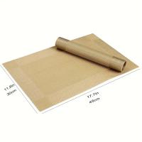 Mantelinas De PVC Resistentes Al Calor Antideslizantes Lavables Para Mesa De Comedor Modernas Fáciles De Limpieza - details 4