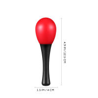 Pequeño Maraca De Entrenamiento Auditivo Instrumento Musical De Percacción Mini Favor De Fiesta Mexicana Juguete De Martillo De Arena - details 0