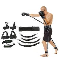 Bounce Trainer Fitness Resistencia Banda Traje De Boxeo Tube De Látex Tensión Cuerda Pierna Cintura Entrenador-F - details 1