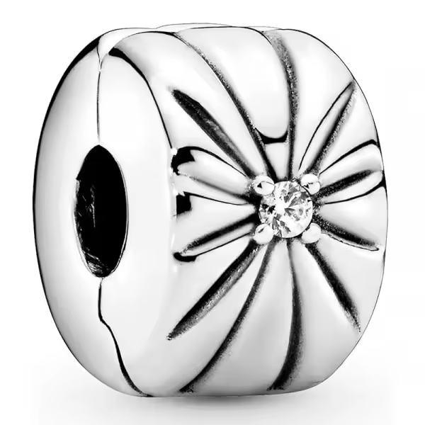 Pandora - Charm de Clip Rayos de Sol Brillante 798614C01 - 1