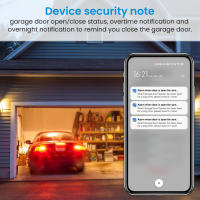 Controlador De Puerta De Garaje Inteligente LoraTap Tuya Compatible Con Google Assistant Y Alexa Sensor De Seguridad Inalámbrico - details 7