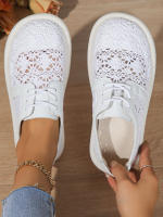 Sandalias De Mujer Verano 2024 Lujo Diseñador Zapatos De Cuero Transpirables Plataforma Casual Sandalias Para Damas - details 1