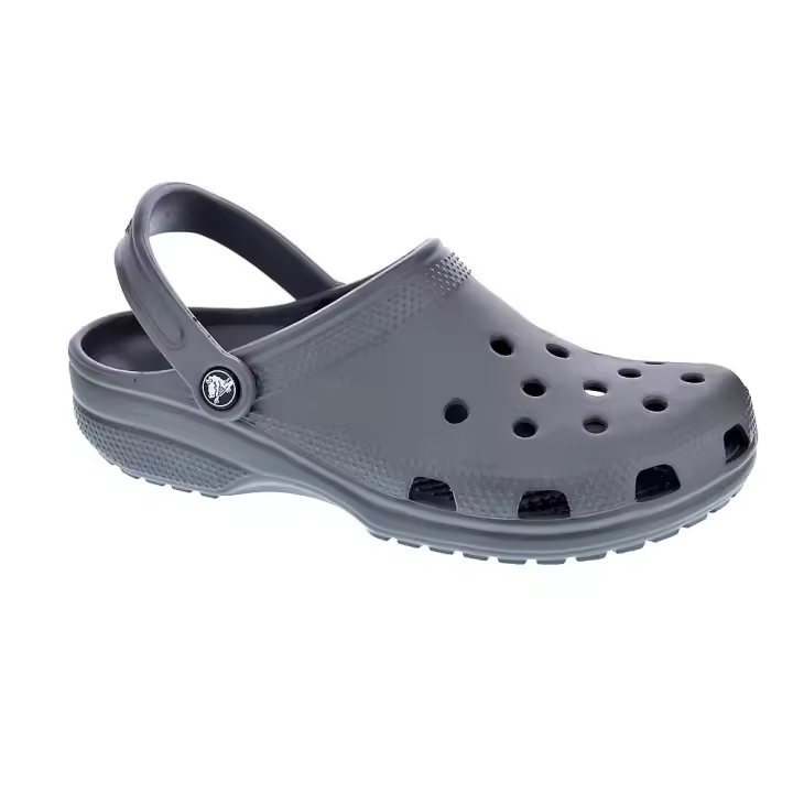 Crocs Hombre Zuecos modelo Classic Slate Grey Gris - 1