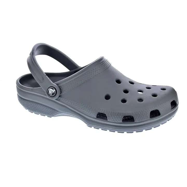 Crocs Hombre Zuecos modelo Classic Slate Grey Gris - 1