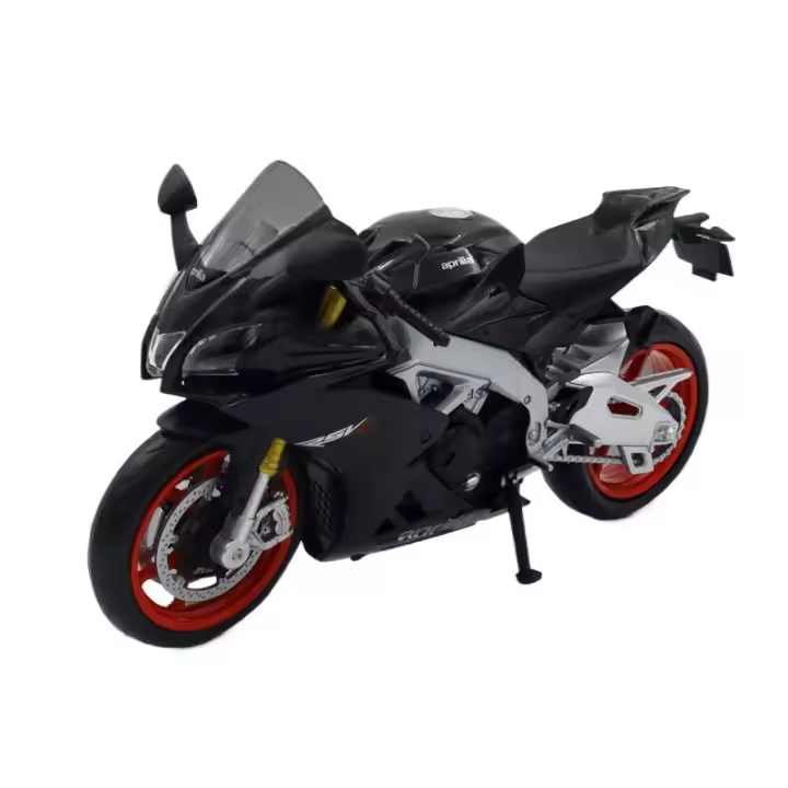Modelo De Motocicleta De Aleación APULIA RSV4 SUZUKL GSX a Escala 1:12 Con Girado Del Neumático Delantero Y Suspensión Trasera Regalos Para Niños - 1