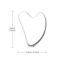 Placa De Masaje Gua Sha De Acero Inoxidable Herramienta De Masaje Para Ojos Cara Y Cuerpo Placa De Scraping Facial SPA Descongestionante Y Rejuvenecedora - details 4